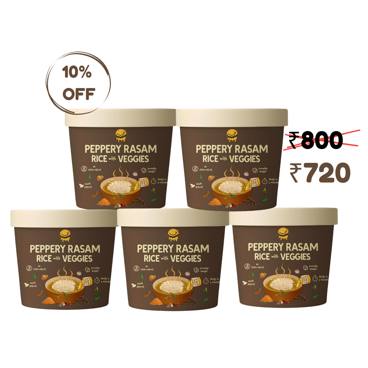 🎁 Peppery Rasam Rice (100% off)