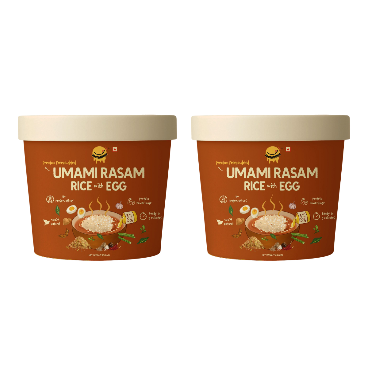 Umami Rasam Rice with Egg