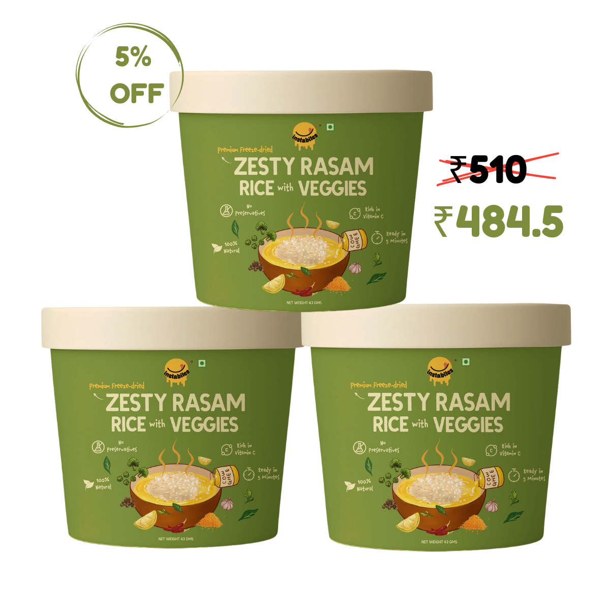 🎁 Zesty Rasam Rice (100% off)