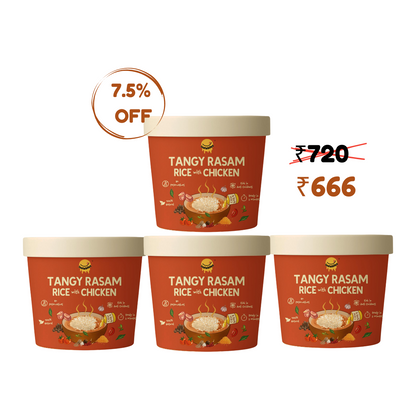🎁 Tangy Rasam Rice with Chicken (100% off)