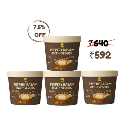 🎁 Peppery Rasam Rice (100% off)