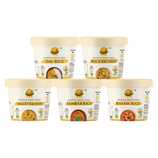 Vegetarian combo pack of 5