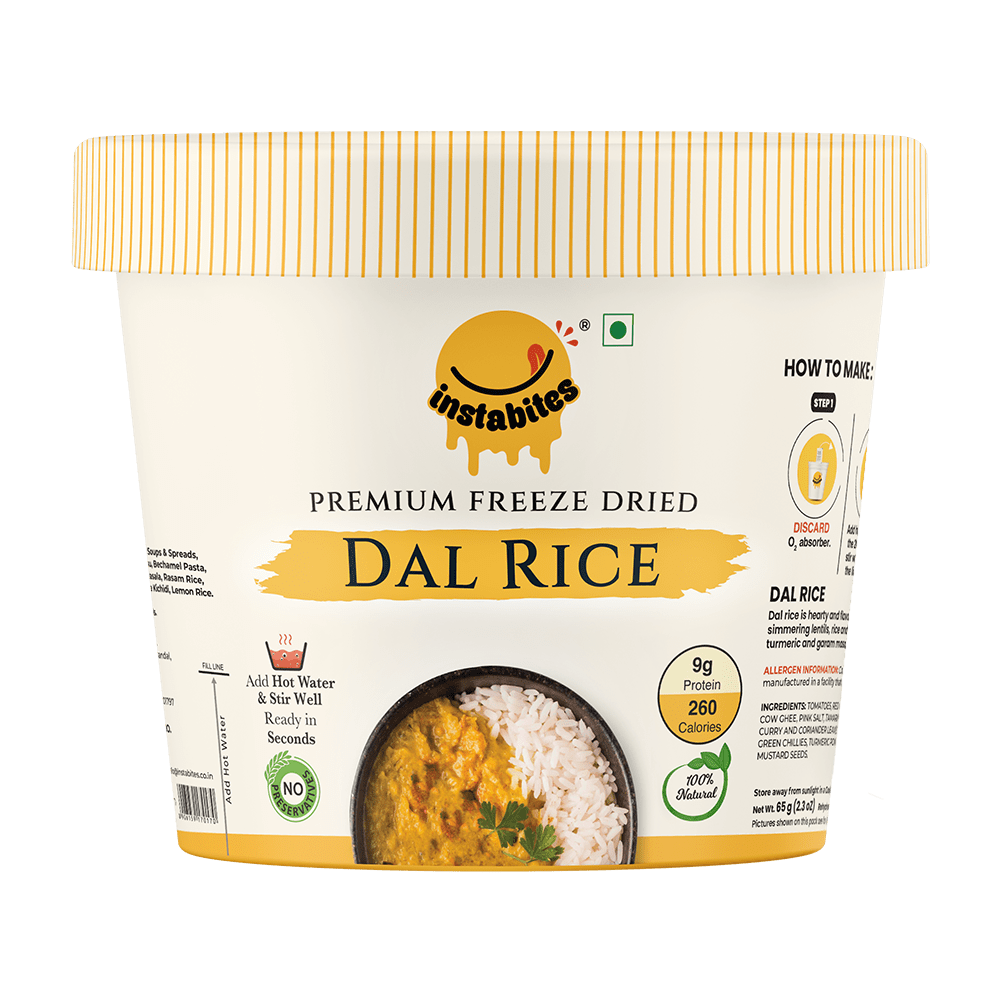 Instabites Dal Rice | Ready-to-Eat Indian Meal Online